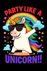UNICORN PARTY SHIRT