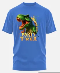 temp img 2 jpeg 238174014 PARTY LIKE A T-REX SHIRT