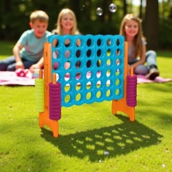 Jumbo Connect 4 Game Vibrant Color